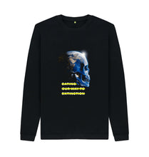 Load image into Gallery viewer, Black Eating 2 Extinction Skull Sweater