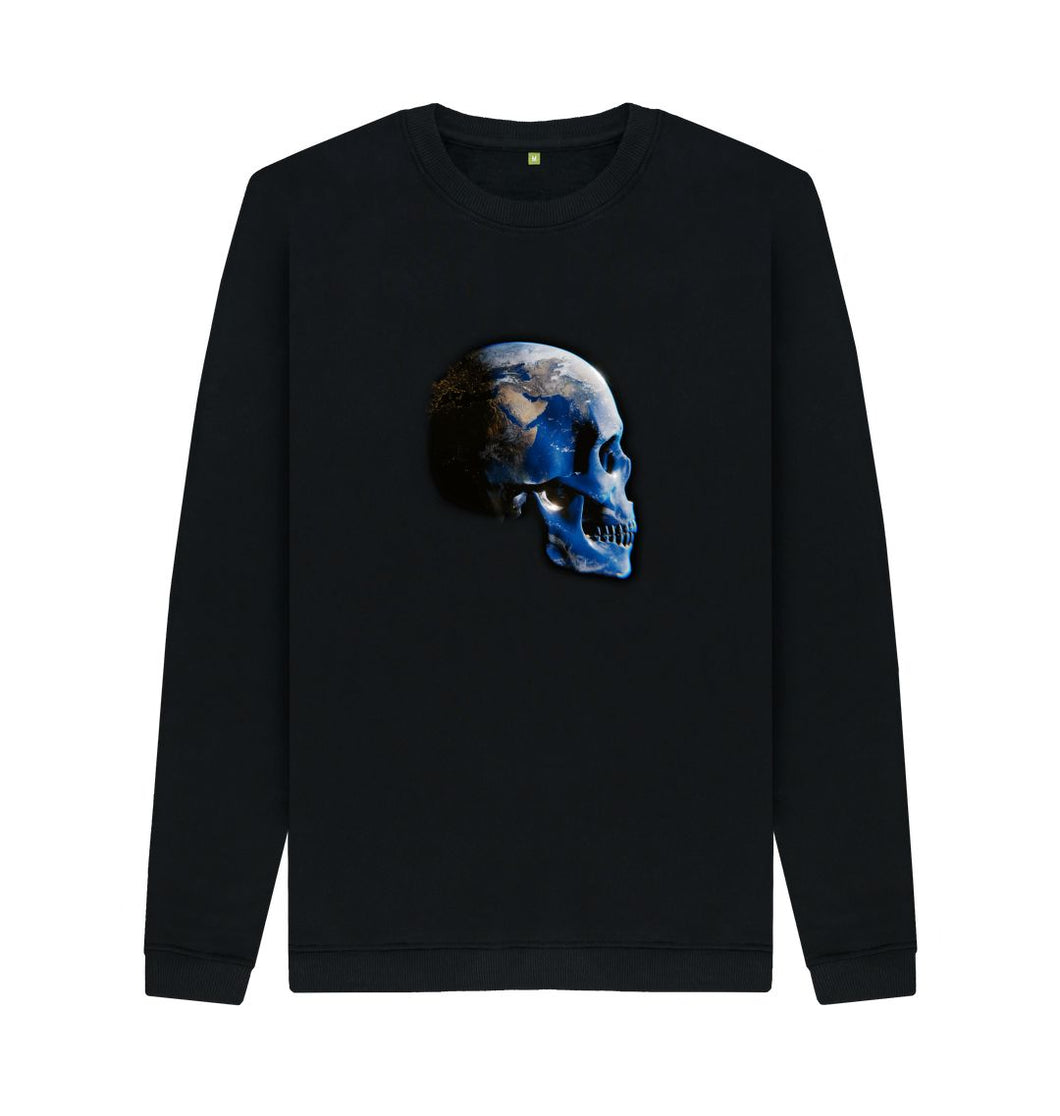 Black E2E Skull Sweater